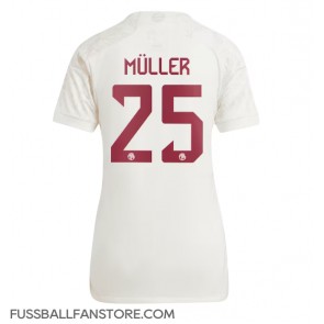 Bayern Munich Thomas Muller #25 Replik 3rd trikot Damen 2023-24 Kurzarm